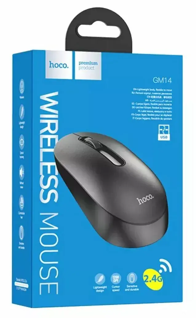 HOCO GM14 Wireless Mouse 2.4Ghz Photo 3