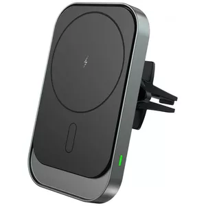 Car phone mount Tech-Protect CW19 MagSafe compatible – magnetic dashboard/air-vent holder for MagSafe-equipped iPhone