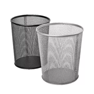 Waste basket FORPUS 12L Model 200-02566, 12-liter capacity, compact indoor bin