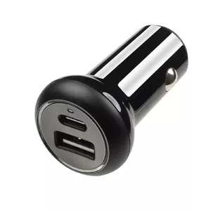 Car Charger Vivanco Super Fast 62303 Universal Black 12-24V 1xUSB 1xType-C