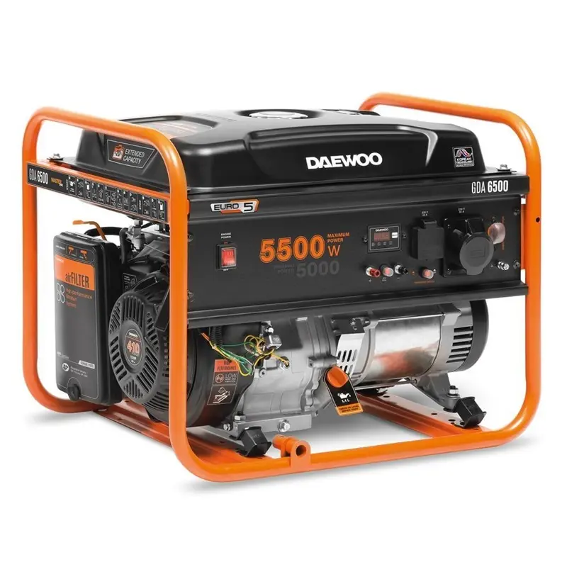 Daewoo GDA 6500 Petrol Generator Photo 4