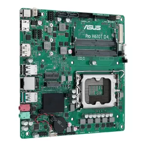 Материнская плата ASUS Pro H610T D4-CSM Intel H610 LGA 1700 mini ITX