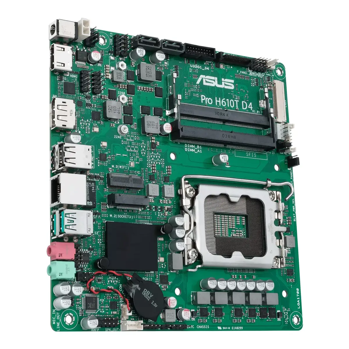 Материнская плата ASUS Pro H610T D4-CSM, 90MB1AM0-M0EAYC Photo 6