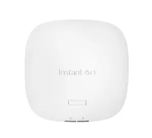HP Instant On AP22 Access Point Bundle with PSU Wi-Fi 6 1774 Mbit/s 2.4 GHz 5 GHz WPA2 WPA3 Internal Antenna