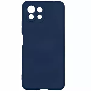 Силиконовый чехол Evelatus для Xiaomi Mi 11 Lite — мягкий на ощупь TPU, темно-синий