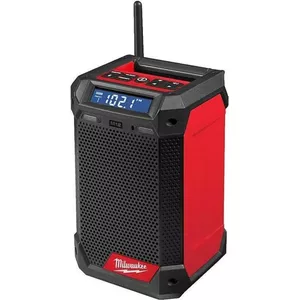 Milwaukee M12 RCDAB+ Cordless and Corded Jobsite Radio with Charging Function