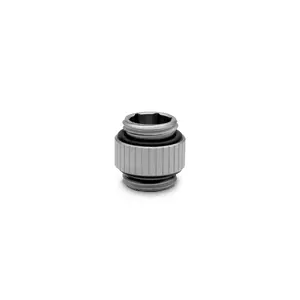 Fitting EK Water Blocks 3831109843536 Brass Satin Steel Titanium 7mm Height 1.65cm Diameter