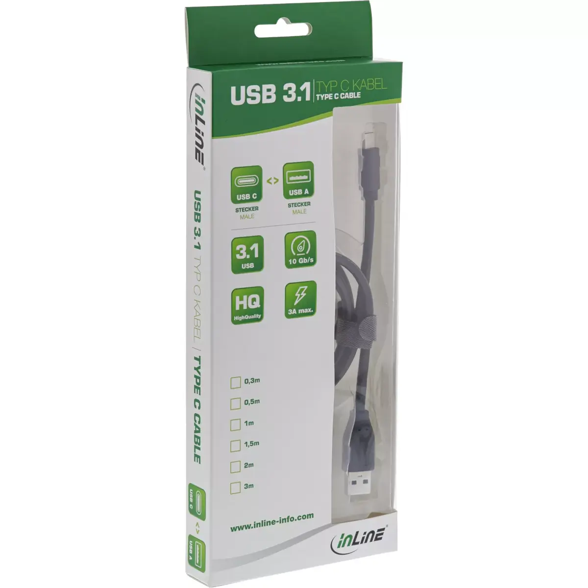 USB 3.2 Cable InLine B-35712 Photo 2