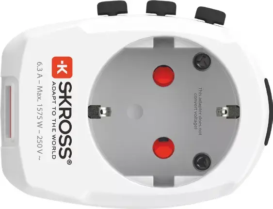 Barošanas kontaktdakša Skross PRO Light USB Photo 2