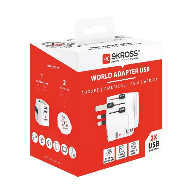 Barošanas kontaktdakša Skross PRO Light USB Photo 5