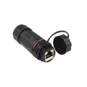 Alcasa ODC-06 wire connector RJ-45 Black Female 2.9 mm Inner Diameter