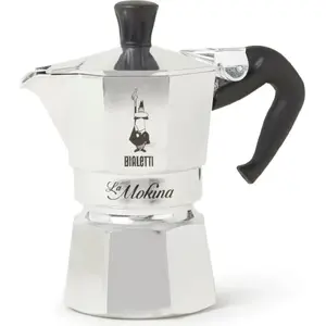 Moka kanna BIALETTI 2380, 40 ml, nesaderīga ar indukciju, nerūsējošais tērauds un alumīnijs
