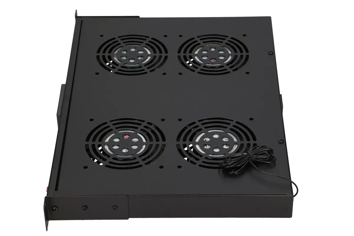 Ventilācijas panelis Extralink 19" 4 ventilatori Photo 3