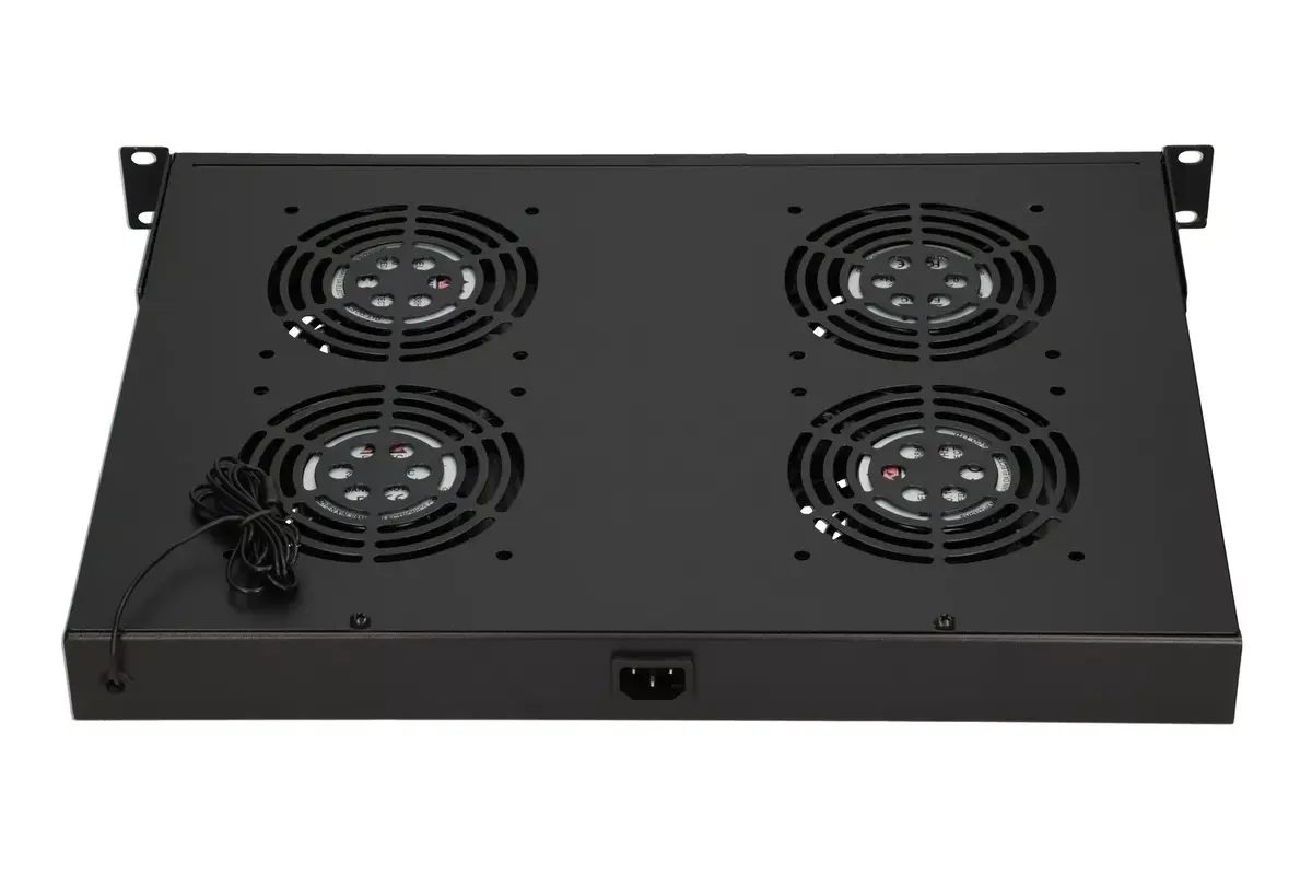 Ventilācijas panelis Extralink 19" 4 ventilatori Photo 4