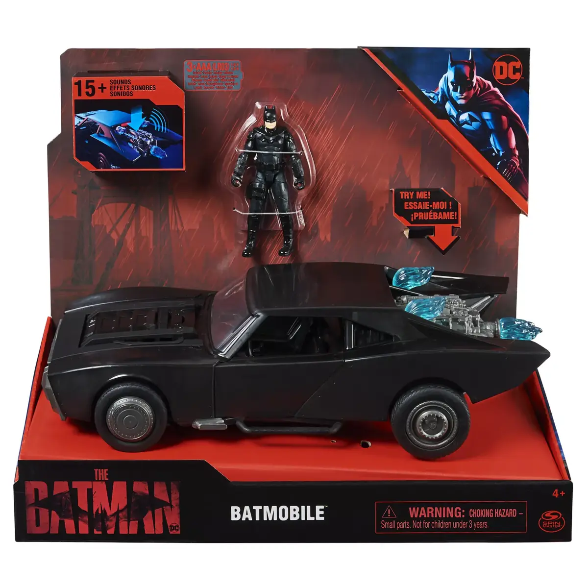 Spinmaster DC Comics Batmobile toy car Photo 4
