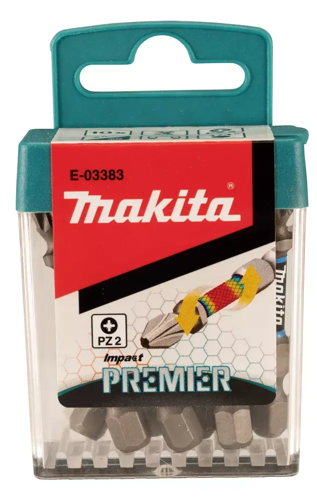 Screwdriver bits Makita E-03383, 10 pcs PZ2 50 mm Photo 2