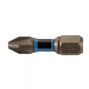 Screwdriver bit set Makita E-03252 — 15 pcs, PZ2 Pozidriv and 1/4" security hex, 25 mm length