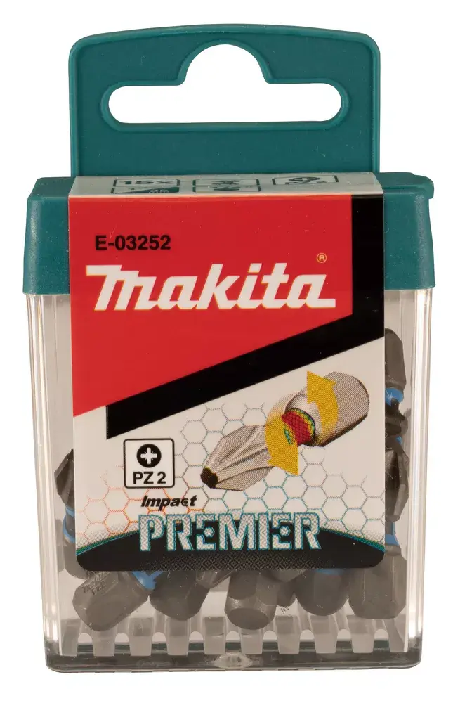 Makita E-03252 screwdriver bit set, 15 pcs Photo 2
