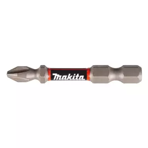 Screwdriver bit set Makita E-03274 — 2 pcs, PH2 and 1/4" security hex, 50 mm length