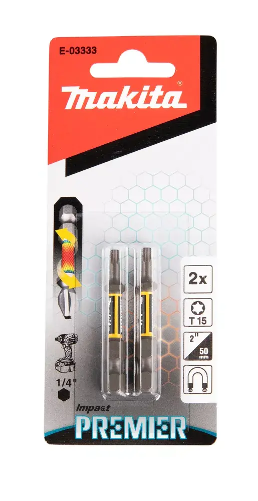 Screwdriver Bit Set Makita E-03333 Photo 2