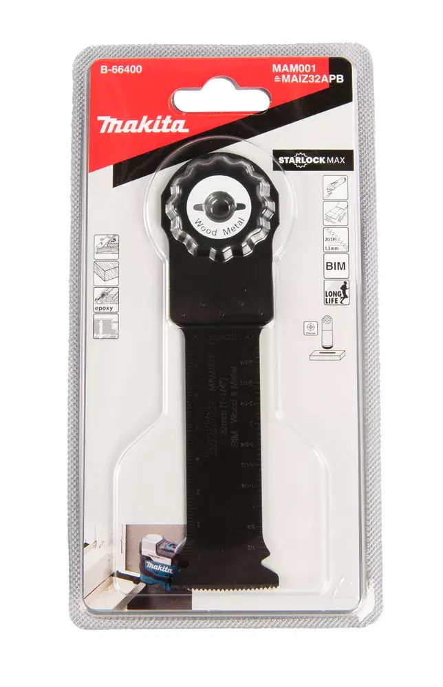 Насадка для многофункционального инструмента Makita B-66400 Photo 2