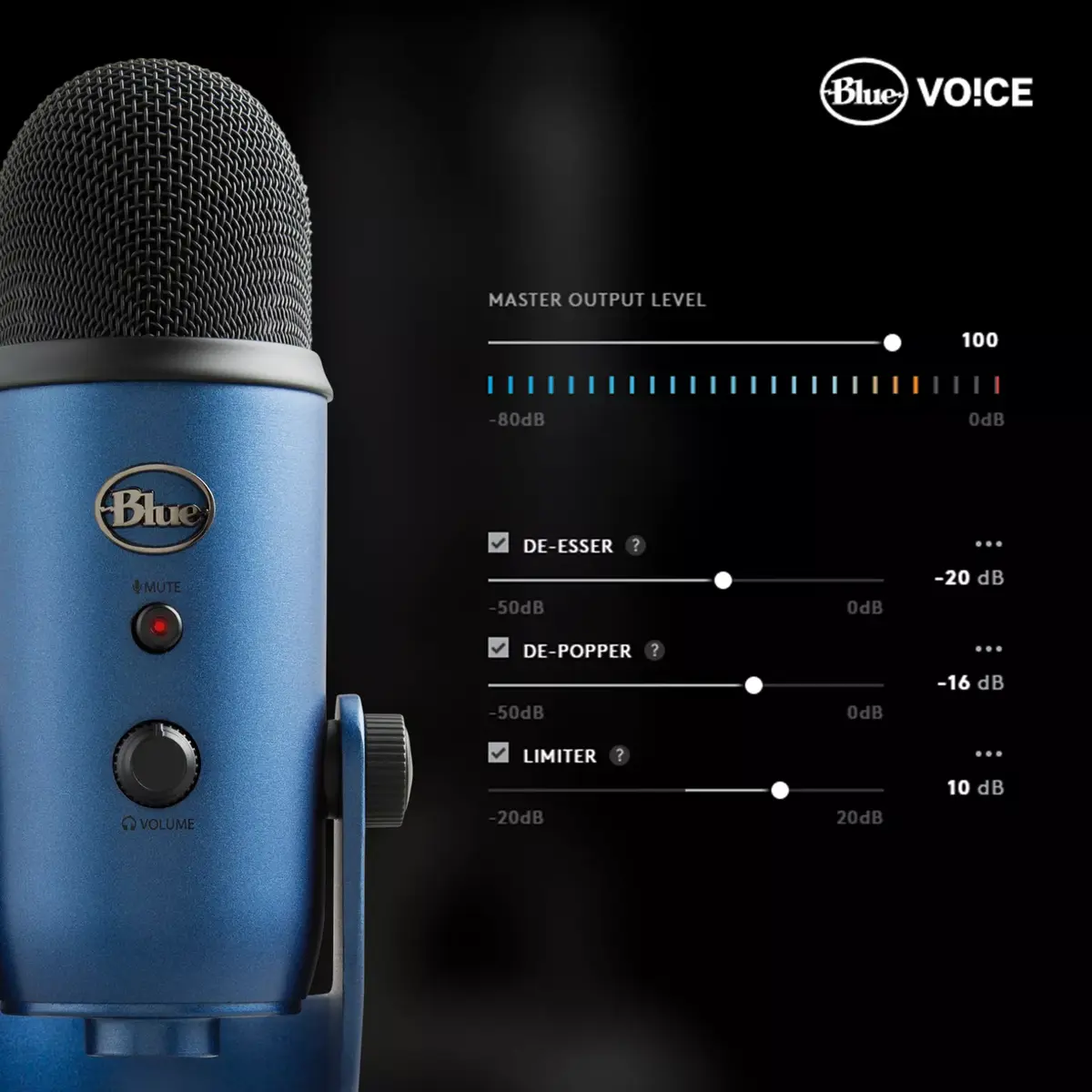 Настольный микрофон Blue Microphones Blue Yeti USB Mic Photo 3