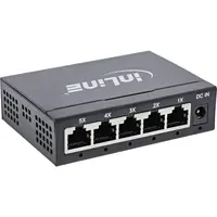 InLine Gigabit tīkla slēdzis 5-portu 1Gb/s
