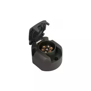 7‑Pole Trailer Socket IWH 010207 20A 12V with Impact‑Resistant Housing