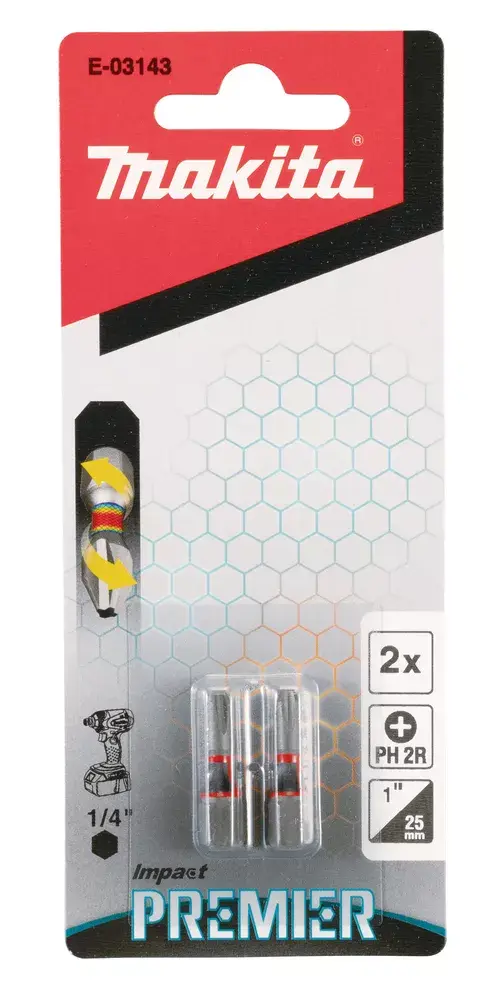 Screwdriver Bit Set Makita E-03143 Photo 2