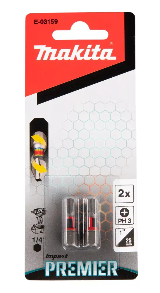 Screwdriver Bit Set Makita E-03159 Photo 3