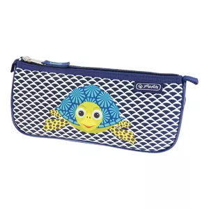 Herlitz 50038992 pencil case Soft pencil case Polyester Blue, White