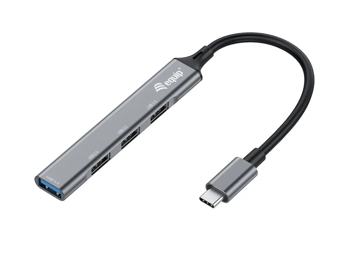USB Hub Equip 4-Port USB 3.0/2.0 Hub USB-C Photo 5