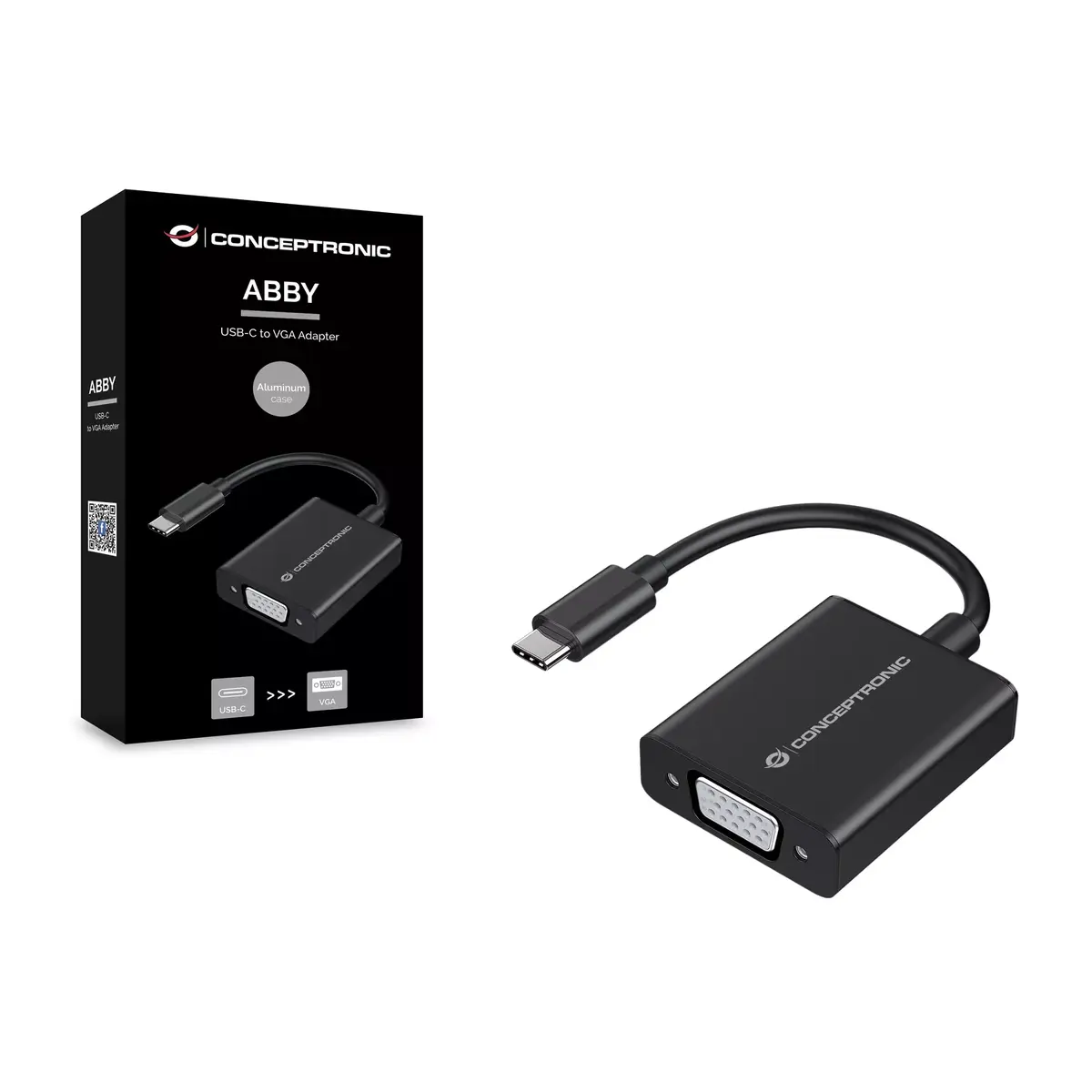 USB-C to VGA Adapter Conceptronic ABBY05B Photo 2