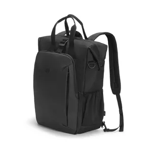 Backpack DICOTA Dual GO 39.6 cm (15.6") Black Carrying handle Shoulder strap