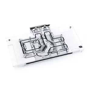 Backplate Alphacool 11966 Acrylic Aluminium Copper Nickel Black Transparent