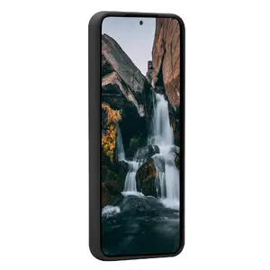 dbramante1928 Nuuk Back Cover for Samsung Galaxy S22+ Made of Recycled Plastic - Black