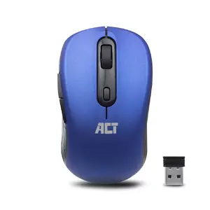 ACT Bezvadu pele 1600 DPI labās rokas optiskā RF zila
