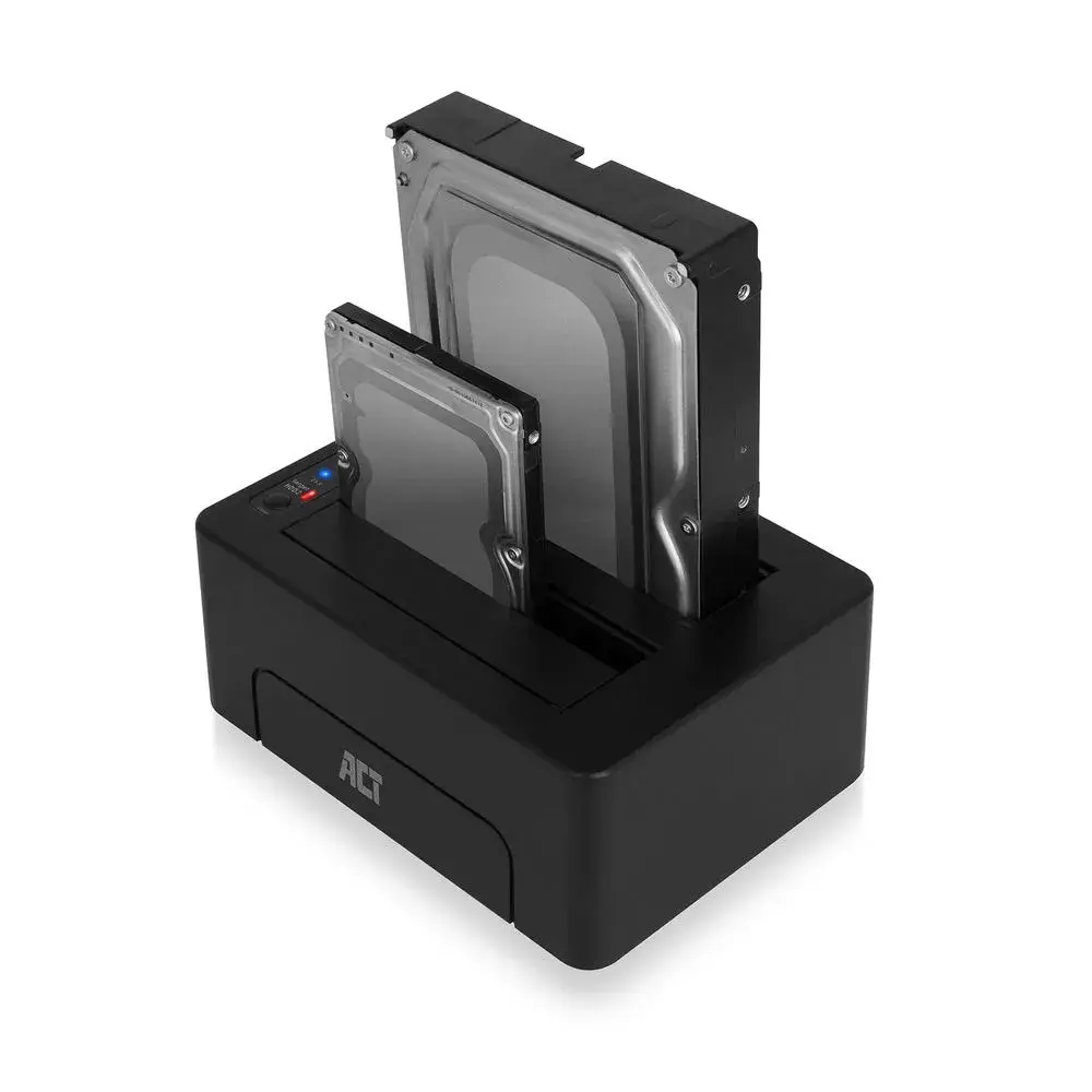 ACT 2.5" and 3.5" SATA dual HDD/SSD docking station Photo 4