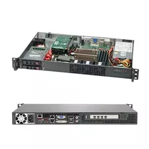 Computer Case Supermicro SuperServer 1019C-HTN2 Rack 1U Black