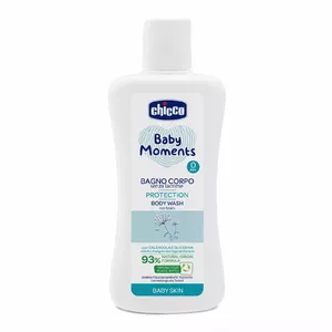 CHICCO Aizsargājošs ķermeņa mazgāšanas līdzeklis Baby Moments, 200ml