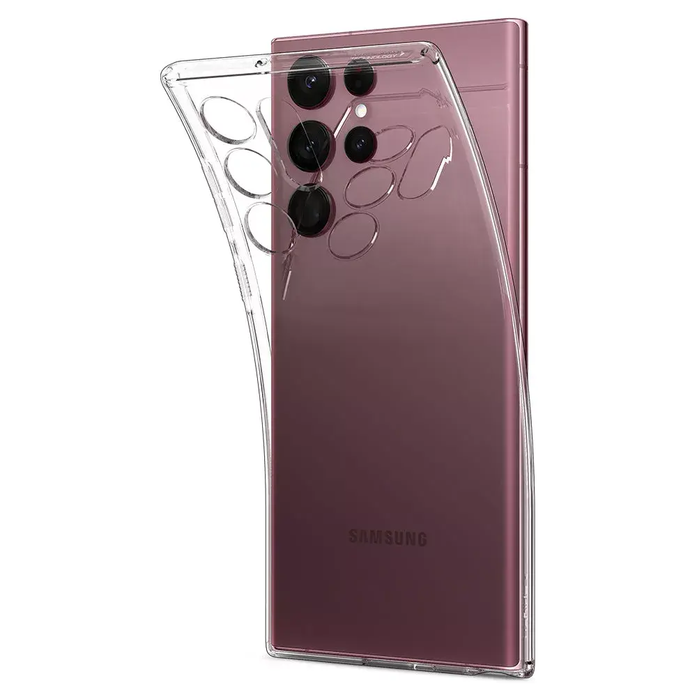 Spigen Liquid Crystal mobilā telefona vāciņš Samsung Galaxy S22 Ultra Photo 3