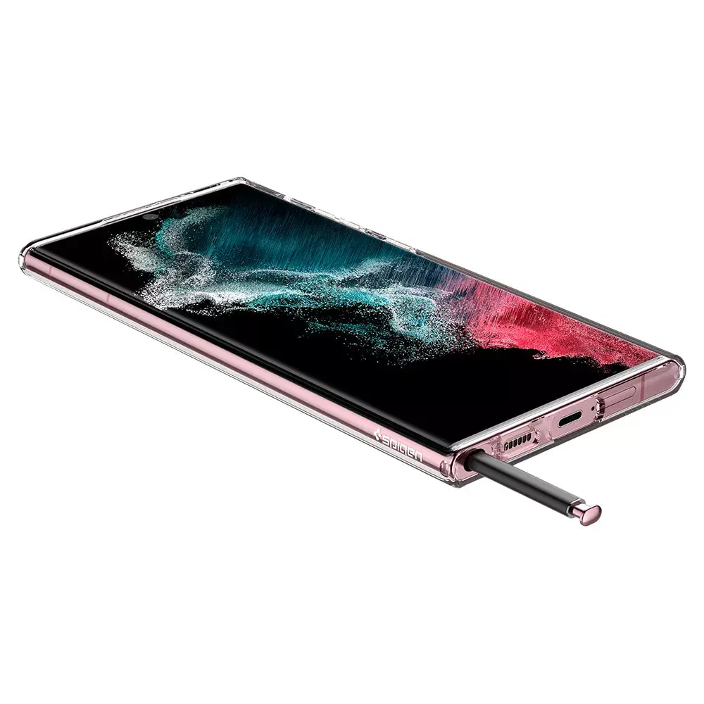 Spigen Liquid Crystal mobilā telefona vāciņš Samsung Galaxy S22 Ultra Photo 5