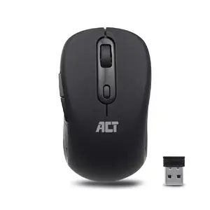 ACT Bezvadu pele 1600 DPI Optiskā Labās rokas 4 Pogu