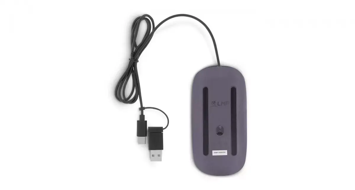 LMP Easy Mouse — Ambidextrous Optical USB Mouse 1600 DPI Photo 3
