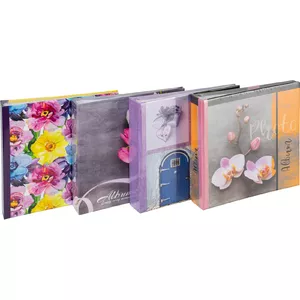 Photo album Poldom G for 10x15 cm photos, 200 pages, assorted colors