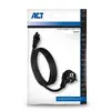 ACT Powercord strāvas savienotājs CEE7/7 vīriešu leņķis C5 Photo 4