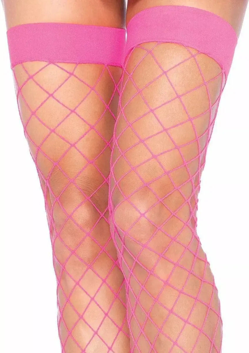 Leg Avenue 9014 Neon Pink zeķubikses Photo 2