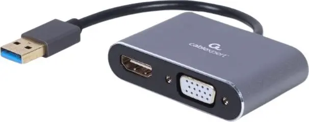 USB grafikas adapteris Cablexpert A-USB3-HDMIVGA-01, USB