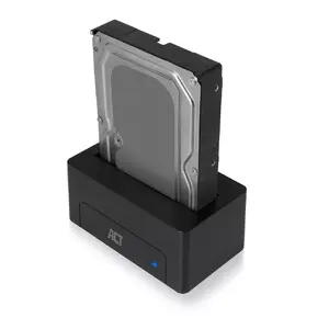 ACT 2.5"/3.5" SATA HDD/SSD docking station USB 3.2 Gen1 Black