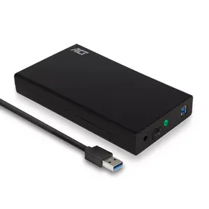 HDD/SSD enclosure ACT AC1405 3.5" SATA USB 3.2 Gen1 Black